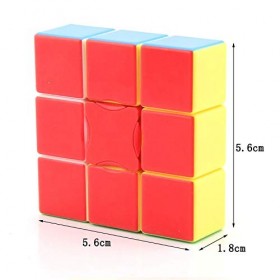 Gobus YongJun YJ Puzzle magique 1 x 3 x 3 cm Jouet sans autocollant 3D Puzzle 133 cubes danniversaire