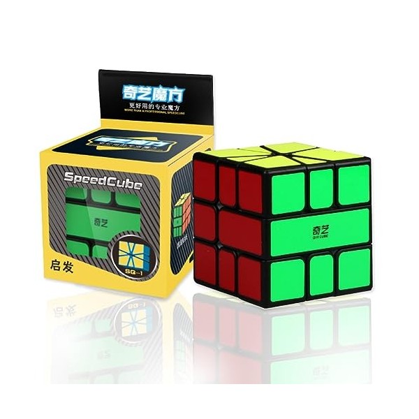 Speed Cube Cube Puzzle Toy,Cube spécial Salle de Classe, Speedcube 3D Puzzle Jeux pour Enfants Adultes