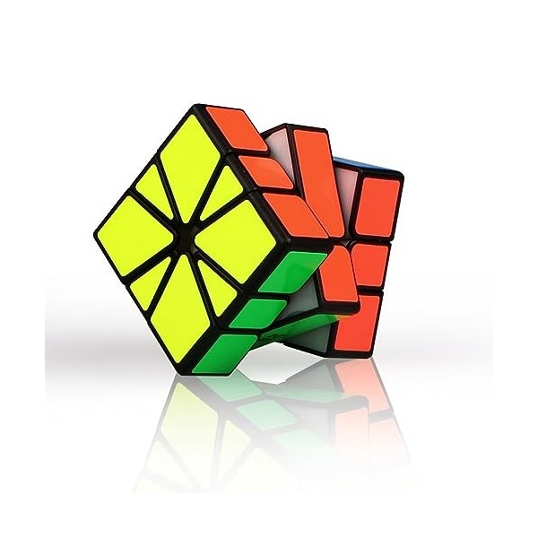 Speed Cube Cube Puzzle Toy,Cube spécial Salle de Classe, Speedcube 3D Puzzle Jeux pour Enfants Adultes