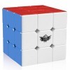 D-FantiX 3x3 La Vitesse Puzzle Cube La Magie Cube sans Autocollant 3x3x3 Extrêmement Rapide Brain Teser Puzzle Cube Toys 56m