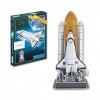 Clever&Happy 3D Puzzle Model Space Shuttle Discovery Educational Toys Adult Puzzle Model Games for Children