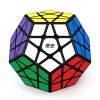 ROXENDA Dodécaèdre Cube, Professional Pentagonal Cube de Vitesse Noir 