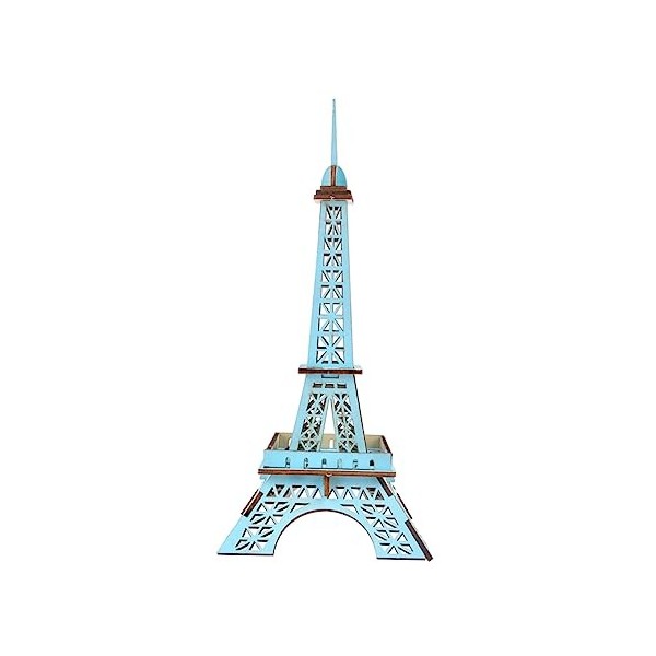 Toyvian Défi Jeu De Puzzle Architecture Parisienne Jouet De Puzzle Éducatif Casse-tête Maquette Mini-Jouets pour Enfants Mini