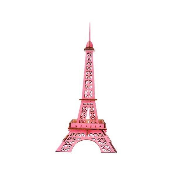 Toyvian Défi Jeu De Puzzle Architecture Parisienne Jouet De Puzzle Éducatif Casse-tête Maquette Mini-Jouets pour Enfants Mini