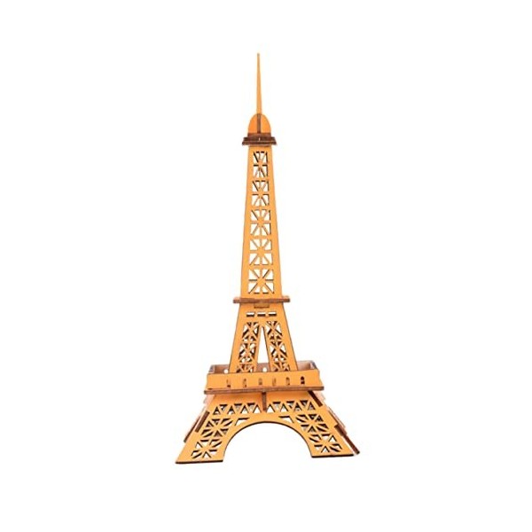 Toyvian Défi Jeu De Puzzle Architecture Parisienne Jouet De Puzzle Éducatif Casse-tête Maquette Mini-Jouets pour Enfants Mini