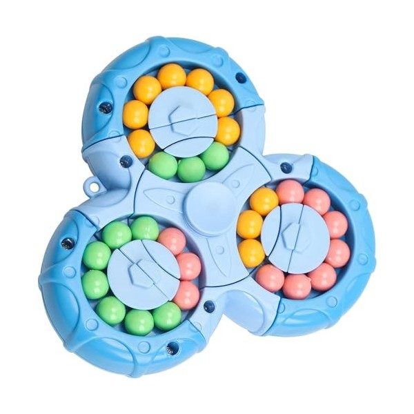 ZOOTSING Cube Rotatif de Haricots Magiques, Jouet de Puzzle Rotatif Créatif, Jouets Sensoriels pour Enfants Autistes, Cadeau 