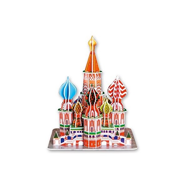 CubicFun Casse-tête 3D Cathédrale Saint-Basile Moscou Russie