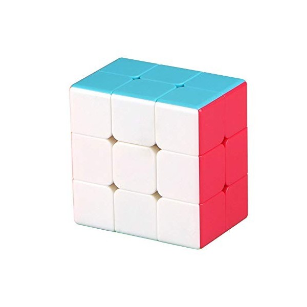 FunnyGoo Oostifun MoFangGe 233 Cube 2x3x3 Magic Puzzle Cubes Puzzles Toys Multicolour Stickerless