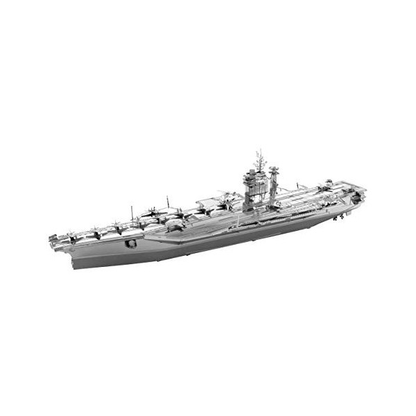 Metal Earth - 5061307 - Maquette 3D - Iconx - USS Roosevelt Aircraft Carrier - 2 pièces