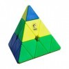 Gobus YU Xin Zhisheng Kylin 3x3 Pyramid Cube Magique Triangle Noir Kirin Pyraminx Vitesse Cube Puzzle Cube