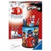 Ravensburger - Puzzle 3D Pot à Crayons - Miraculous Lady Bug - A partir de 6 ans - 54 pièces numérotées à assembler sans coll