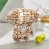 Rolife Puzzle 3D en Bois Jue de Construction DIY 3D Jigsaw Puzzle Kit de Construction pour Enfants et Adultes Airship 