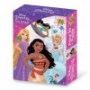 Grandi Giochi- Principesse Disney Princesses Puzzle lenticulaire Vertical avec 200 pièces incluses et Emballage avec Effet 3D