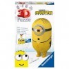 Ravensburger 3D Puzzle- Minion : Kung Fu-Puzzle 3D 54 pièces, 11230