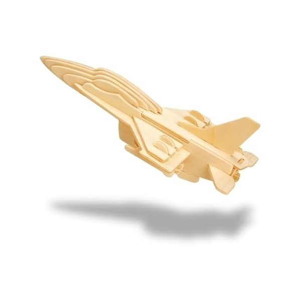 Puzzle en bois avion 3D avion de chasse