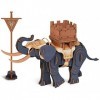 RoWood Puzzle 3D en Bois Éléphant de Guerre - Maquette en Bois a Construire Adultes et Enfants, Cadeaux pour Adultes Et Adole