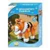 Mammut Spiel & Geschenk Bricolage 3D Tigre Safari Animal en Mousse-Kit Complet avec pièces Instructions français Non Garanti