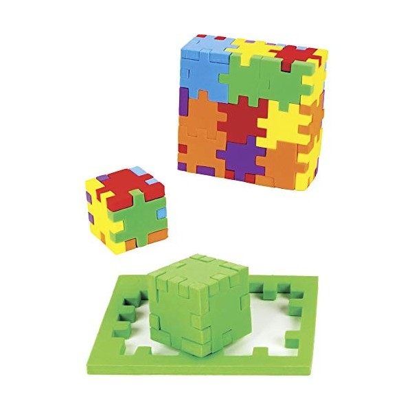 HAPPY HCJ300 Junior Cardboard Box 3D Puzzle, Pack of 6