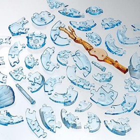 HCM - 59126 - Crystal Puzzle - Oiseau - 48 Pièces