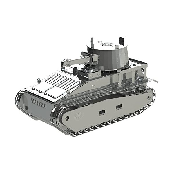 METAL TIME Model LEICHTTRAKTOR VS.KFZ.31, 3D Puzzles for Adults Or Teens, DIY Metal Puzzle Model Kit, 3D Metal Model Brain Te