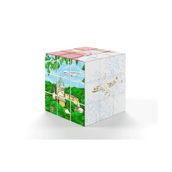 Metal Time, puzzle cube « rêve ukrainien », cubes de puzzle 3D pour enfants et adultes, peintures créatives de Petrykivka, co