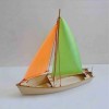 Fenteer 3D Puzzle en Bois DIY Assemblée Voile Bateau Modèle Voilier Architecture Enfants Adulte Puzzle Enfants Jouet Cadeau -