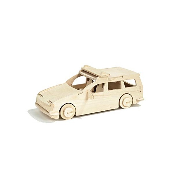 Pebaro Donau Elektronik_M851-3 851/3 Puzzle en Bois 3D Voiture de Police