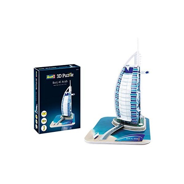 Revell 00202 Burj Al Arab Puzzle 3D, Multicolore