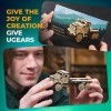 UGEARS Puzzle 3D Camion Militaire - Kit de modèle en Bois pour Adultes à Construire - Kit de Fabrication de Voiture de Camion