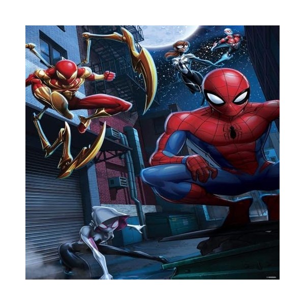 Grandi Giochi Spiderman Puzzle lenticulaire Vertical avec 200 pièces incluses et Emballage avec Effet 3D-PUA08000, PUA08000