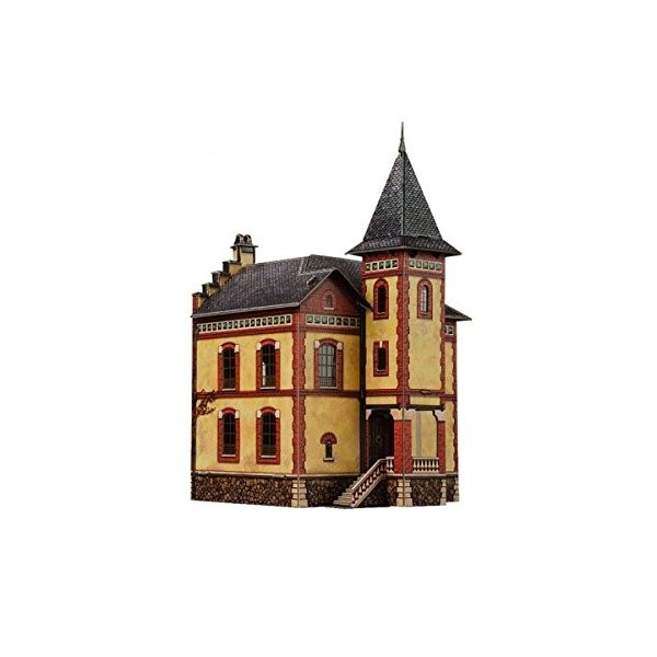 Keranova keranova318 échelle 1 : 87 x 14 x 14 x 22 cm Collection Clever Papier de Bâtiments Villa Puzzle 3D en Villemomble