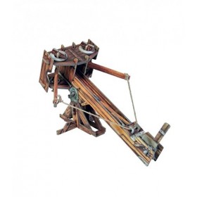 Keranova keranova340&nbsp;14,5&nbsp;x 15,5&nbsp;x 8,5&nbsp;cm Clever Papier Ville médiévale Baliste Puzzle 3D