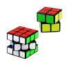 EACHHAHA 2 pièces Speed Cube Set,Cube Magique 3x3,Cube de Vitesse 2x2,Professionnel, Lisse, Haute tolérance aux pannes,Puzzle