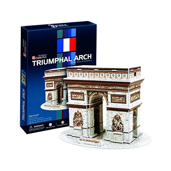 Ak Sport - 0625607 - Puzzle 3D - Arc De Triomphe - 26 Pièces