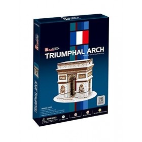Ak Sport - 0625607 - Puzzle 3D - Arc De Triomphe - 26 Pièces