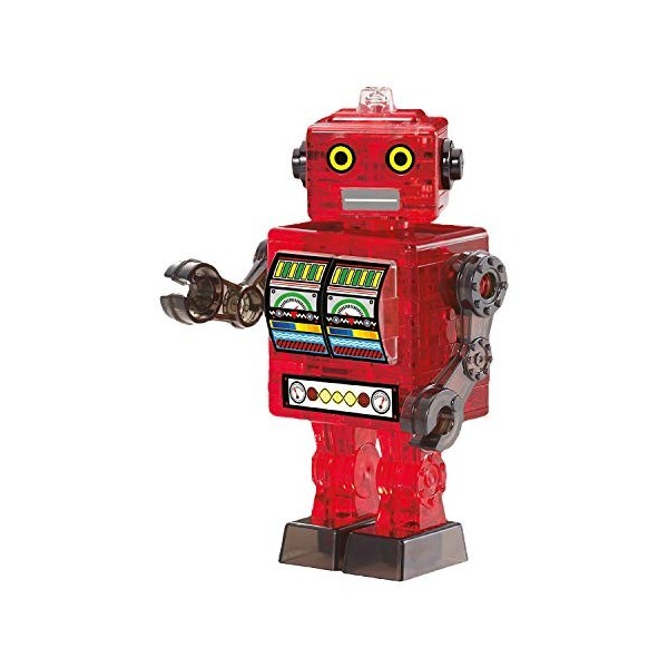 Crystal Puzzle - 59166-3D-Puzzle - Robot - Rouge