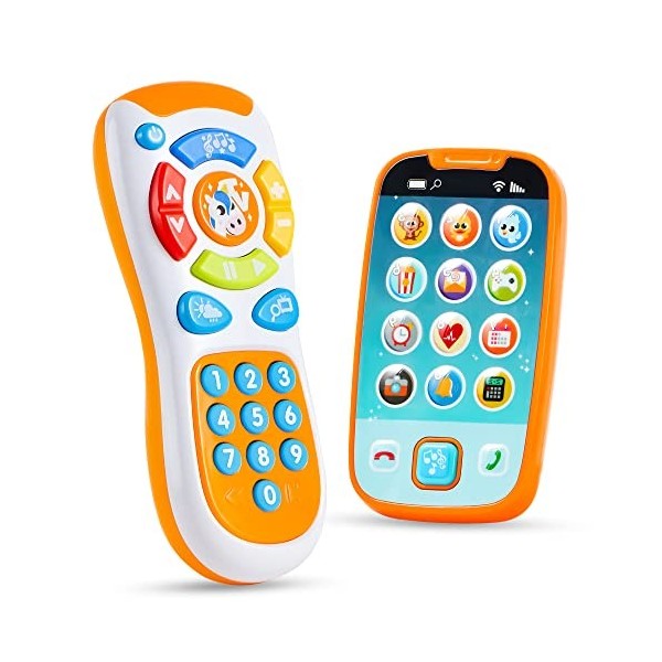 VTech - Disney, Le Smartphone Éducatif de Minnie, Téléphone Enfant avec  Écran Rétroéclairé et Touches Tactiles, Jouet