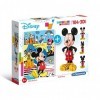 Clementoni- Puzzle 104 modèle 3D-Mickey Mouse-104 pièces- 20157