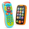 JOYIN Ma télécommande et Mon téléphone Portable pour Apprentissage avec Musique, Amusement, Jouets de Smartphone pour bébé, E