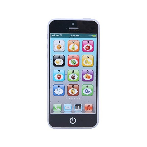 Jouet de Téléphone Portable pour Enfants, Mobile de Simulation Préscolaire  la Modélisation Simulée de Téléphone pour Cadeau d