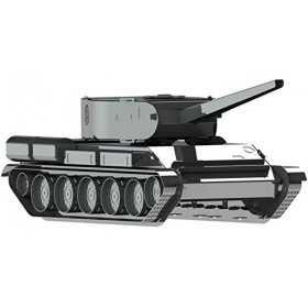 METAL TIME Model Т - 44, 3D Puzzles for Adults Or Teens, DIY Metal Puzzle Model Kit, 3D Metal Model Brain Teaser Puzzle - Gre