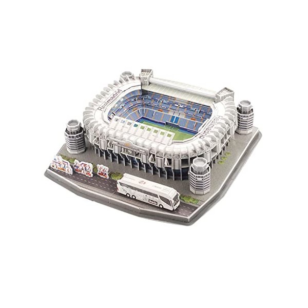Puzzle 3D de stade – Puzzles 3D du stade Bernabeu, kit de modèle de construction, jouet de puzzle, kit de modèle de construct