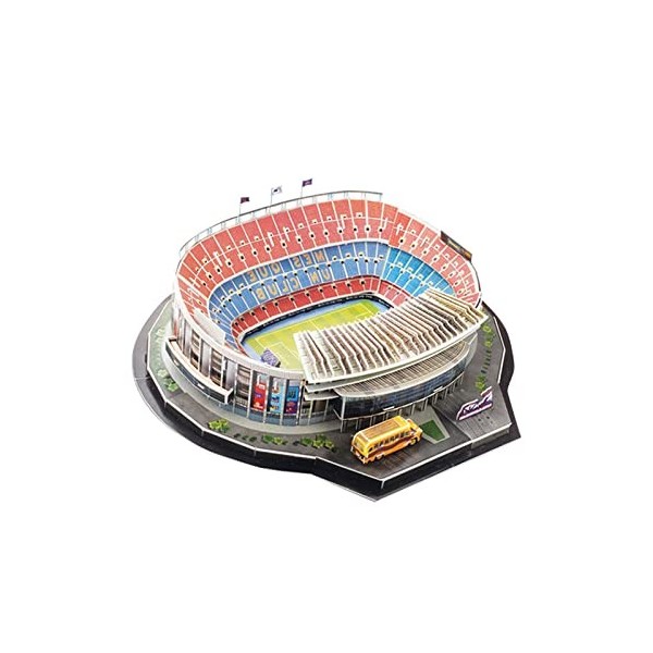 Puzzle 3D de stade – Puzzles 3D du stade Bernabeu, kit de modèle de construction, jouet de puzzle, kit de modèle de construct