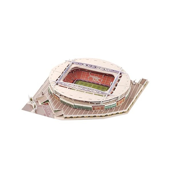 Puzzle 3D de stade – Puzzles 3D du stade Bernabeu, kit de modèle de construction, jouet de puzzle, kit de modèle de construct