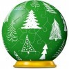 Ravensburger Boule de Noël Verte – Boule Puzzle 3D pour Enfants à partir de 6 Ans – 54 pièces