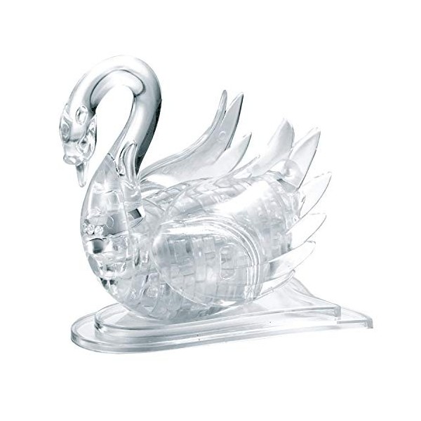 HCM - 103004 - Crystal Puzzle - Cygne - 44 Pièces - Transparent