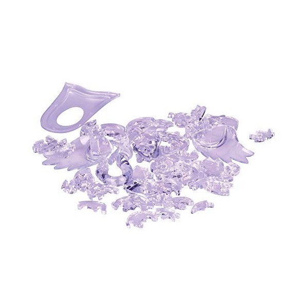 HCM - 103004 - Crystal Puzzle - Cygne - 44 Pièces - Transparent