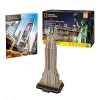 National Geographic - Puzzle 3D Enfant Empire State: Construction Adulte Et Construction Enfant +8 Ans | Puzzles 3D | 66 Pièc