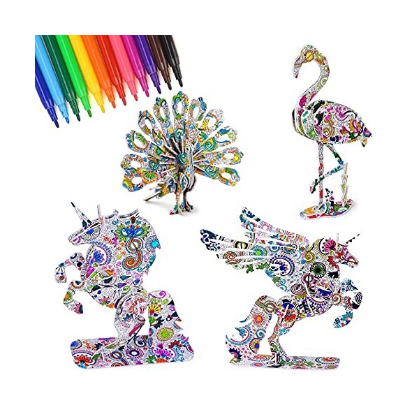 Cadeau Fille 8 9 10 11 12 Ans Enfant Garçon, Licorne Jouet Fille 6-12 Ans Loisirs Creatifs 7 8 9 10 An Kit Activite Manuelle