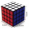 EACHHAHA Cube Magique 4x4,Speed Cube Original,Professionnel, Lisse, Haute tolérance aux pannes,Puzzle 3D adapté aux entraînem